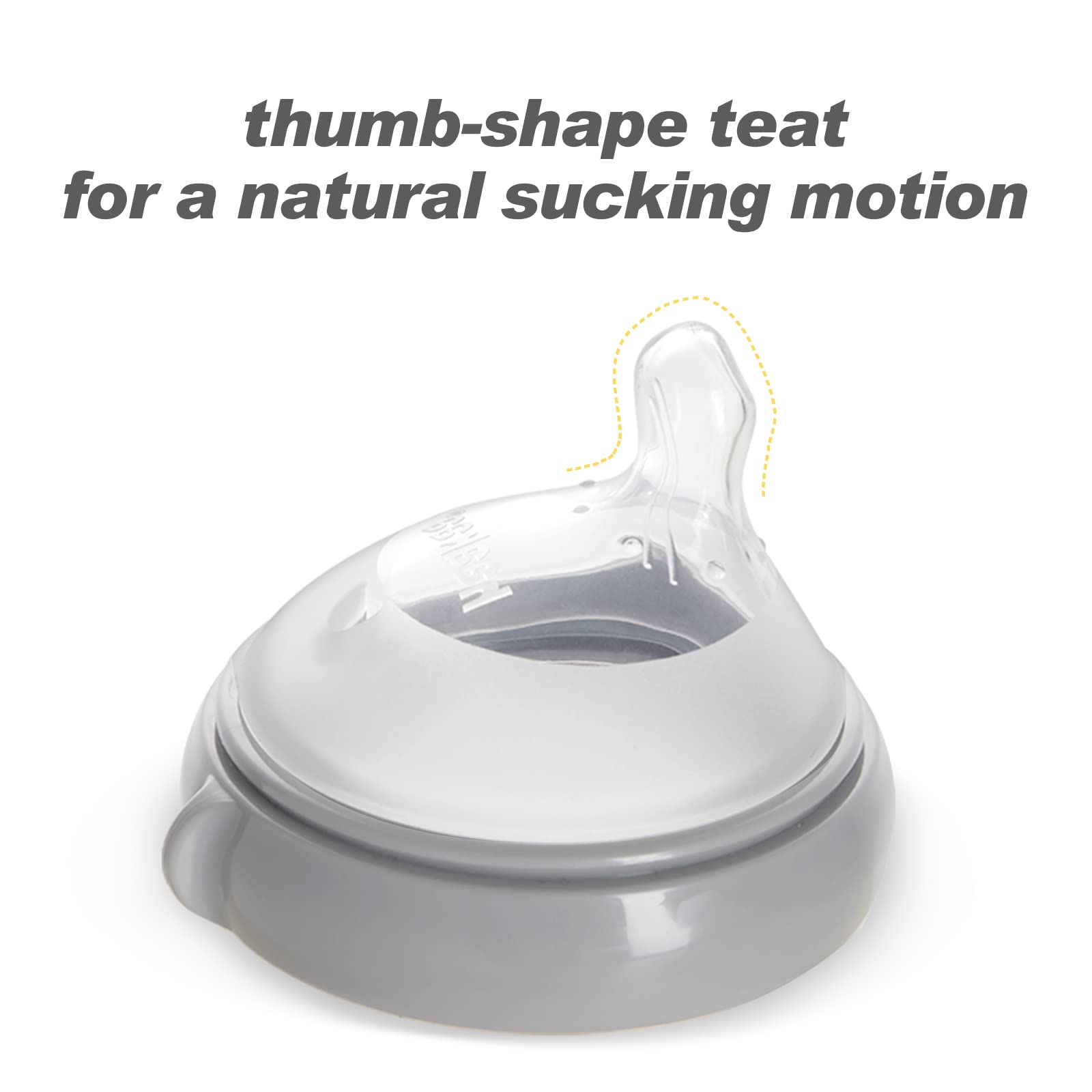 haakaa-gen-3-silicone-orthodontic-bottle-nipple-infant-teat-for-glass-silicone-b image 4