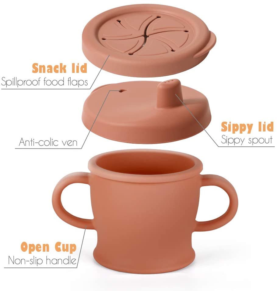 haakaa-silicone-sip-n-snack-cup-8-oz image 5