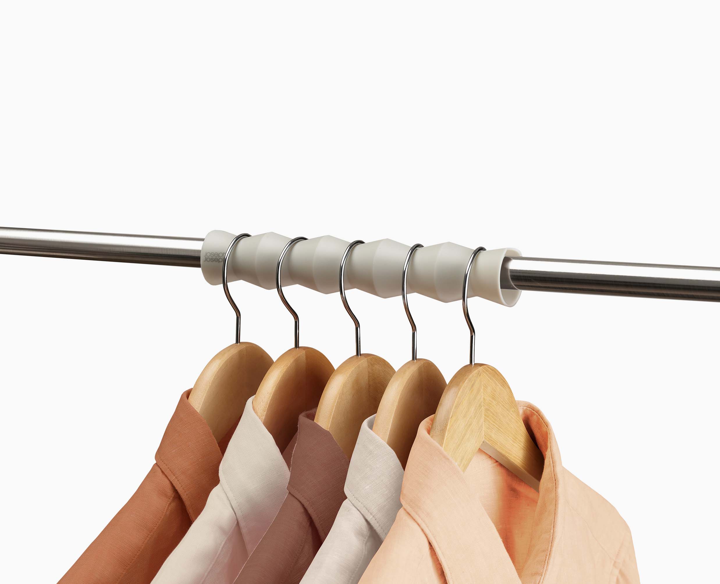 joseph-joseph-orderly-clothes-rail-spacer-set-2-pack-ecru image 4