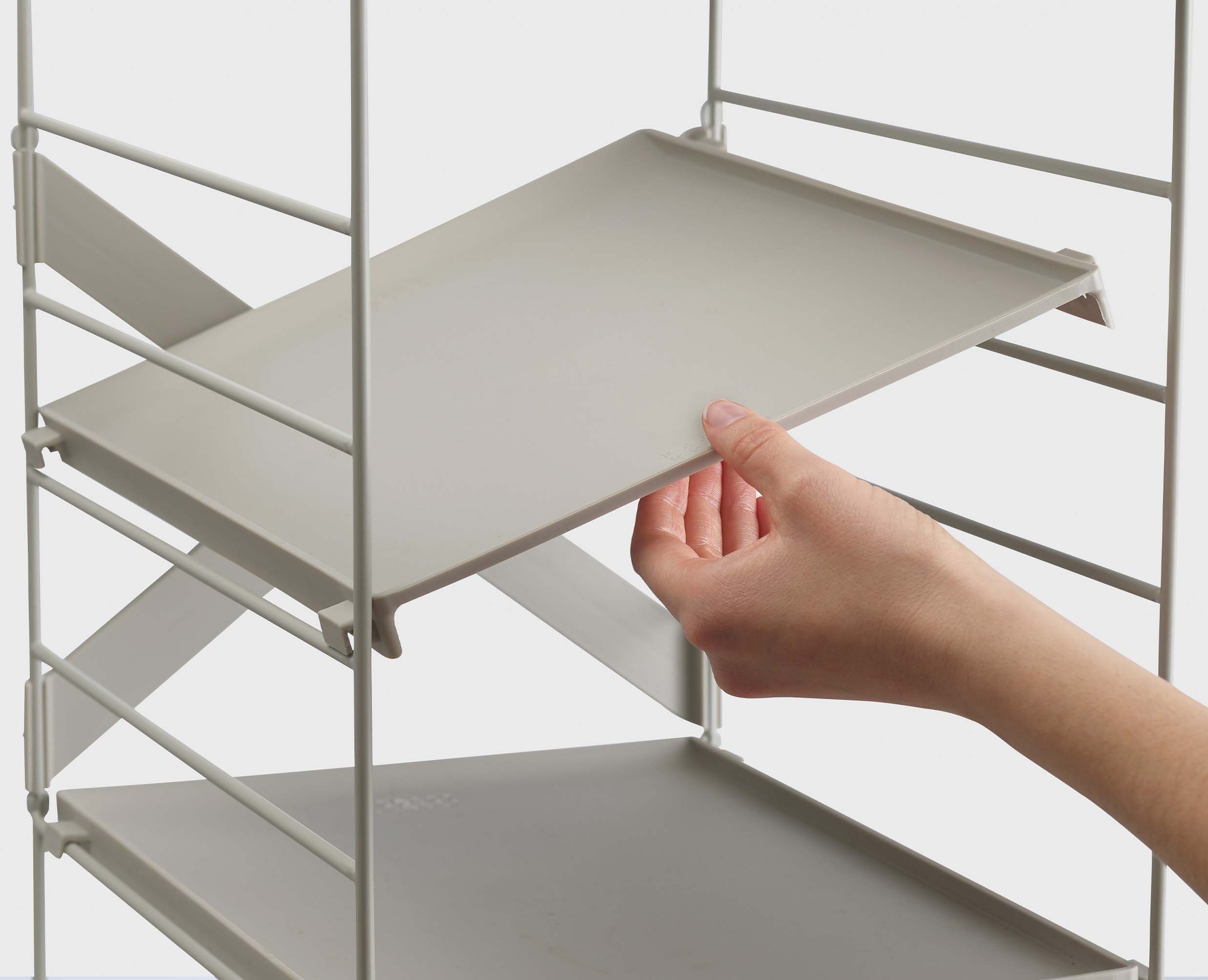 joseph-joseph-level-adjustable-ecru-shoe-rack image 6