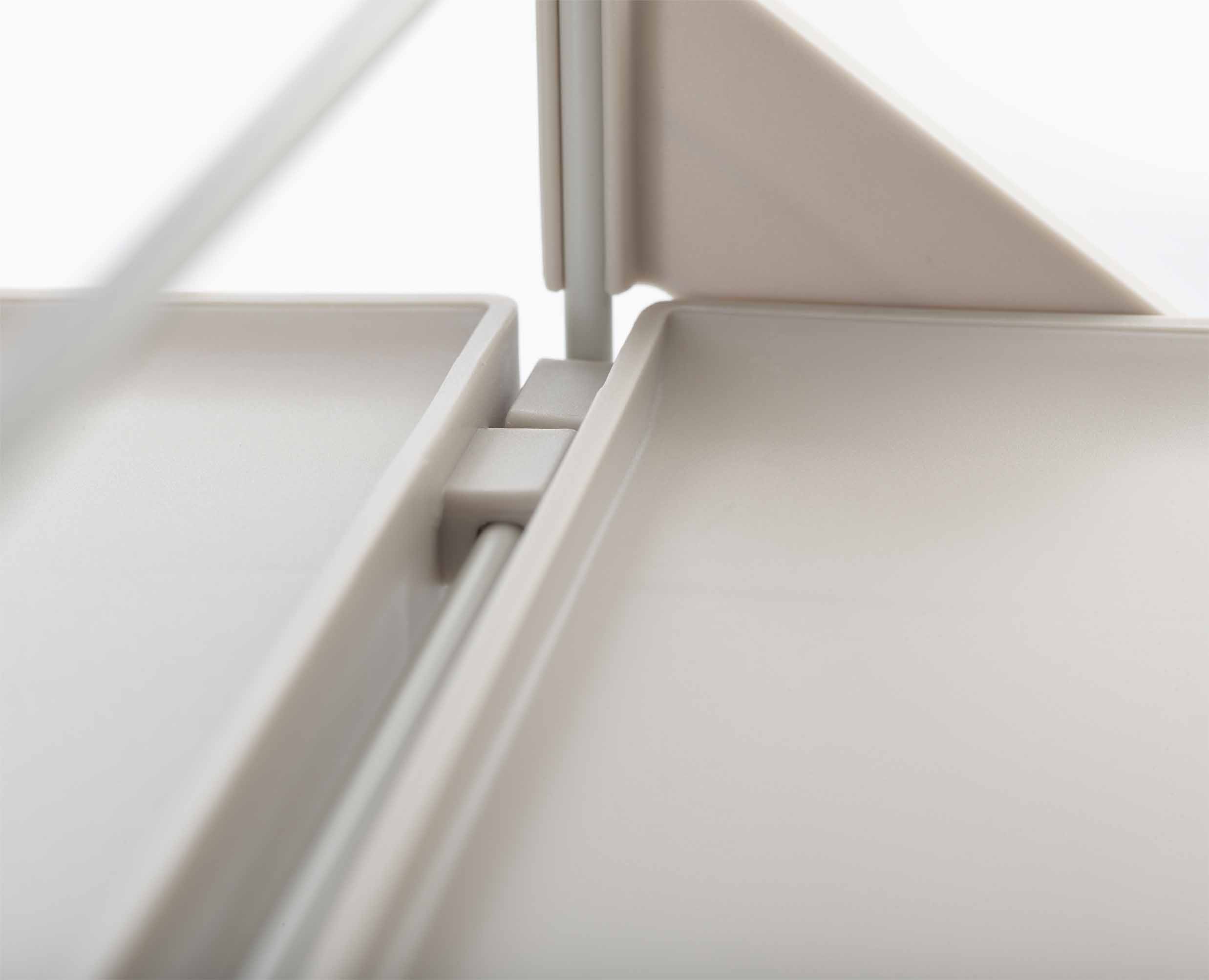 joseph-joseph-level-plus-large-adjustable-shoe-rack-ecru image 6