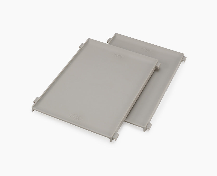 joseph-joseph-level-pack-of-2-adjustable-ecru-shelves image 1