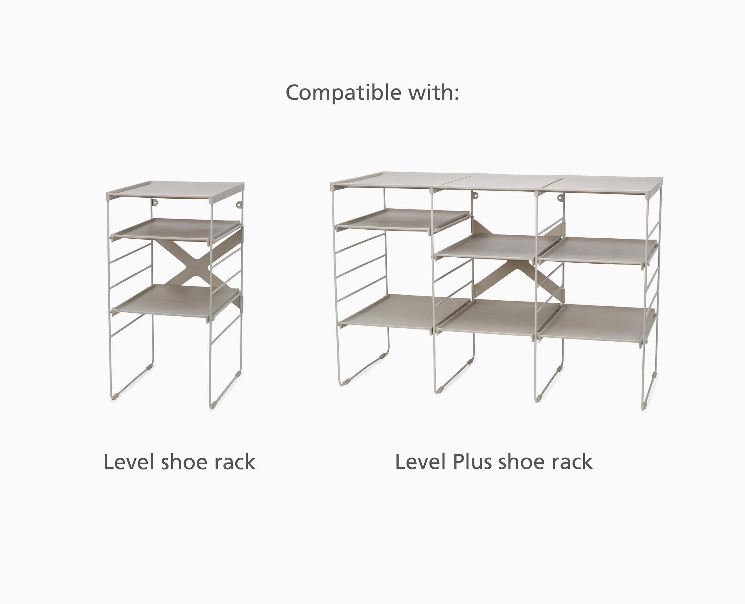 joseph-joseph-level-pack-of-2-adjustable-ecru-shelves image 5
