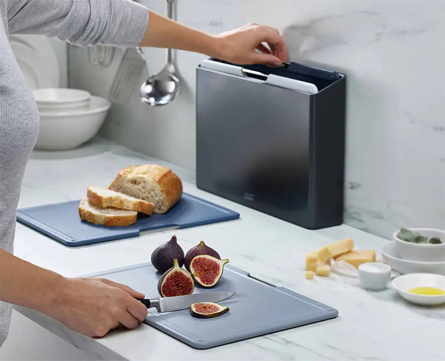joseph-joseph-folio-4-piece-grey-chopping-board-set-large image 2