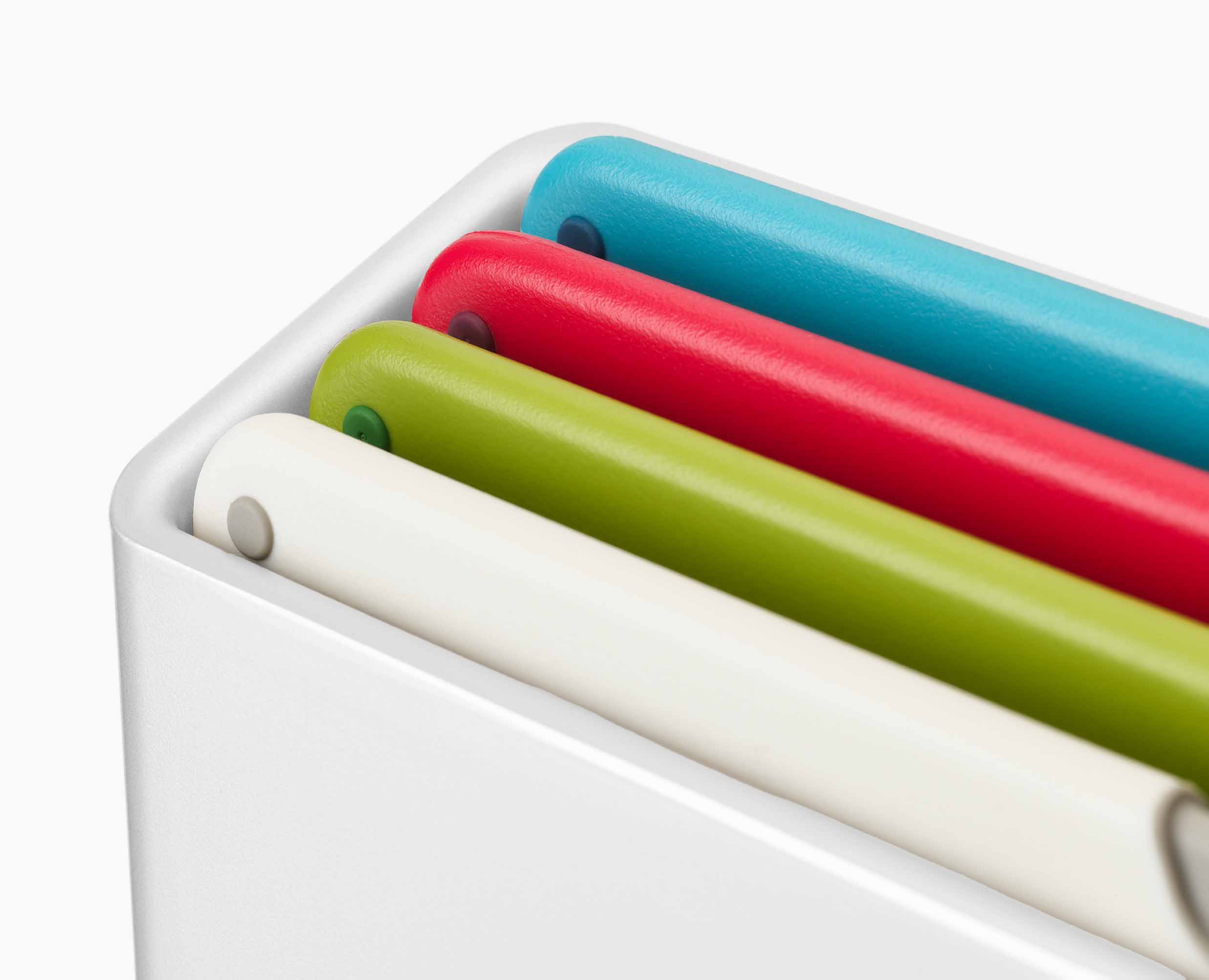 joseph-joseph-folio-icon-4-piece-white-chopping-board-set-with-color-coded-board image 7