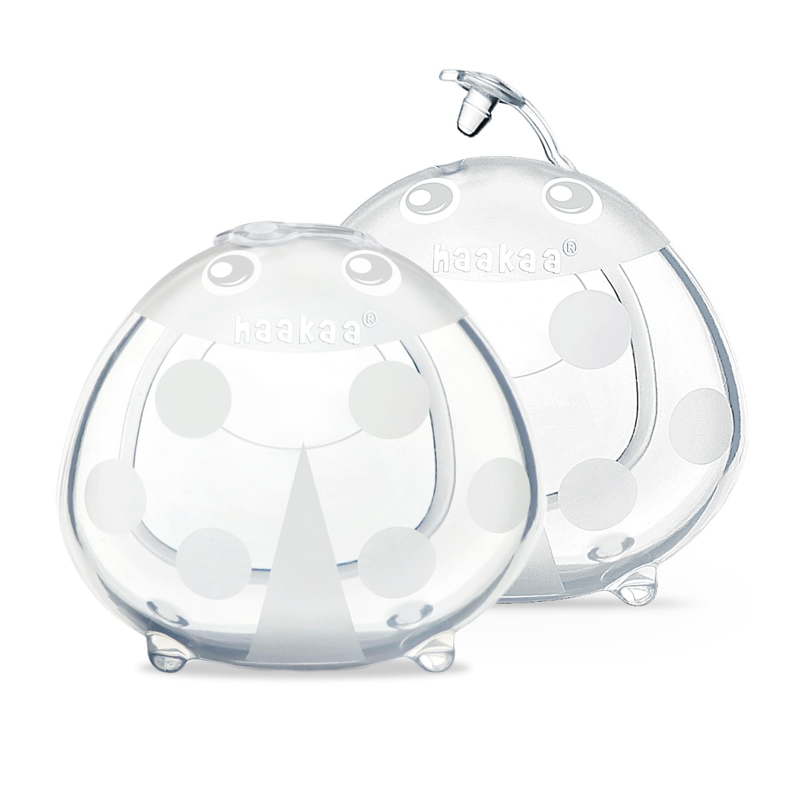 haakaa-ladybug-breast-milk-collector-2-5-oz-2-pack-passive-milk-catcher image 1