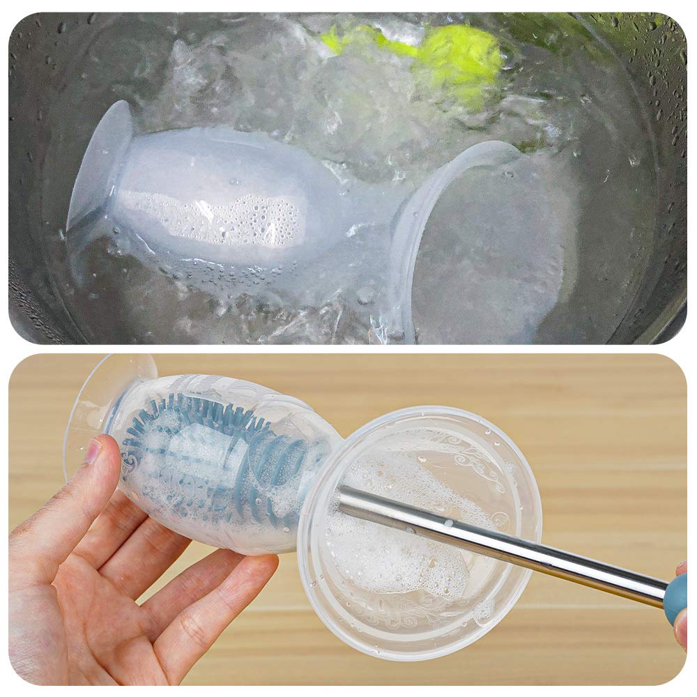 haakaa-manual-breast-pump-4oz-100ml-with-suction-base-and-white-stopper-food-gra image 7