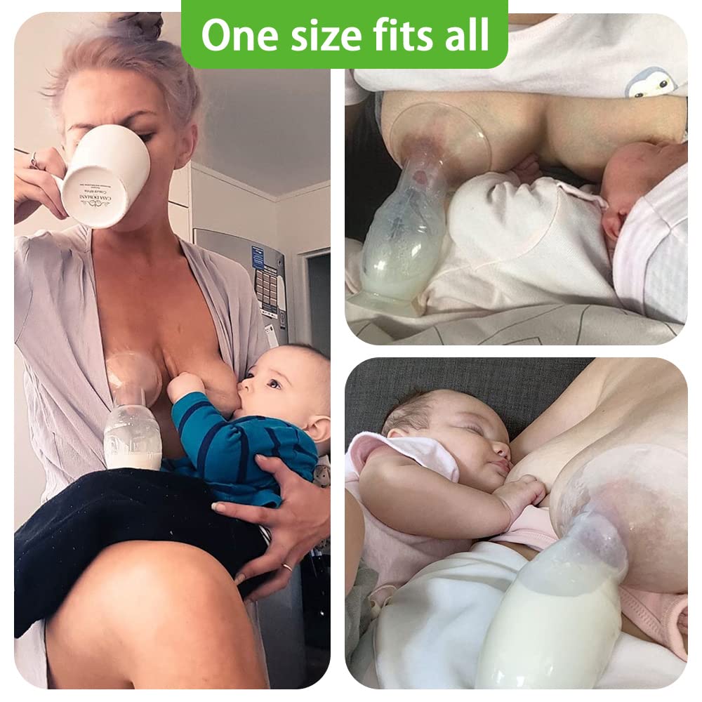 haakaa-manual-breast-pump-4oz-100ml-with-suction-base-flower-stopper-100-food-gr image 2