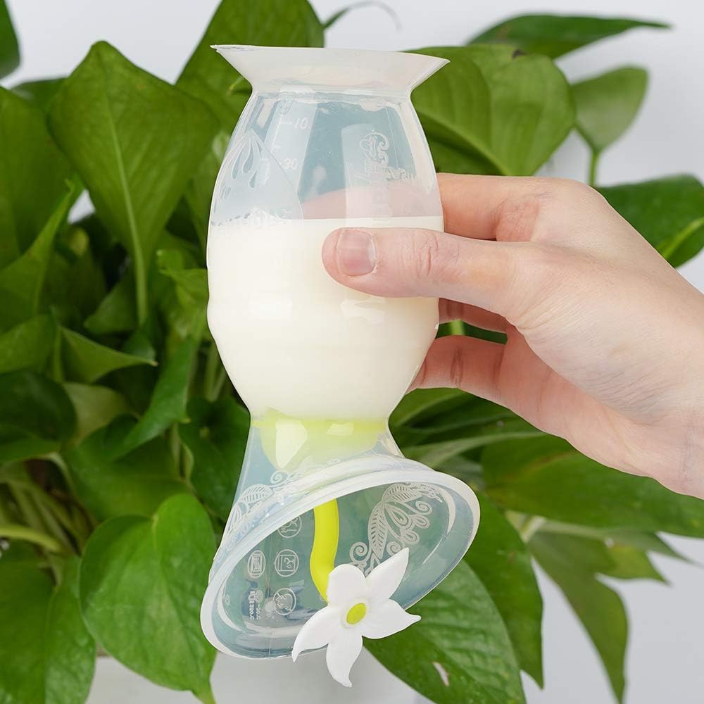 haakaa-silicone-flower-stopper-for-breast-pump-100-food-grade-silicone-compatibl image 8