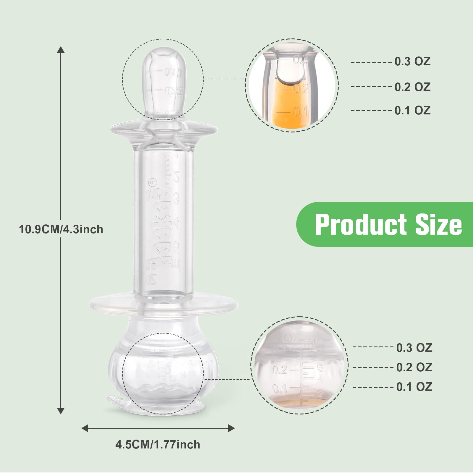 haakaa-baby-medicine-dispenser-silicone-syringe-with-dual-angled-ports-0m image 6