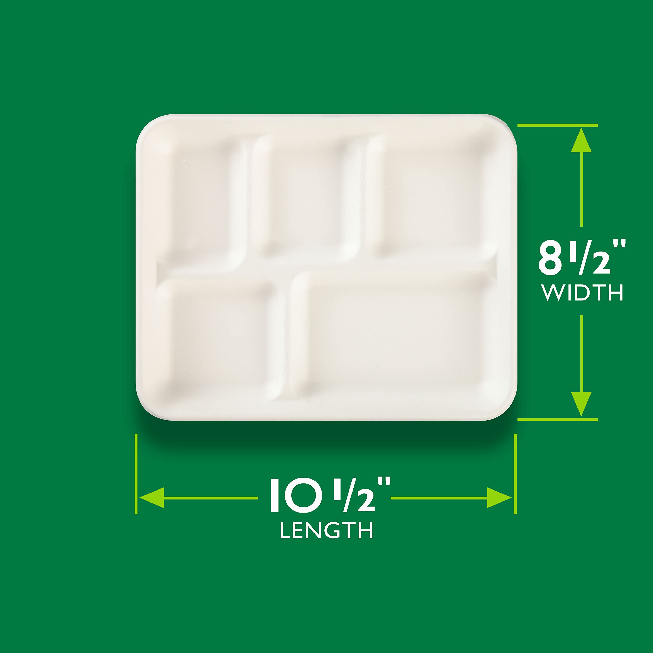 hefty-ecosave-compostable-5-compartment-paper-trays-12-count image 4