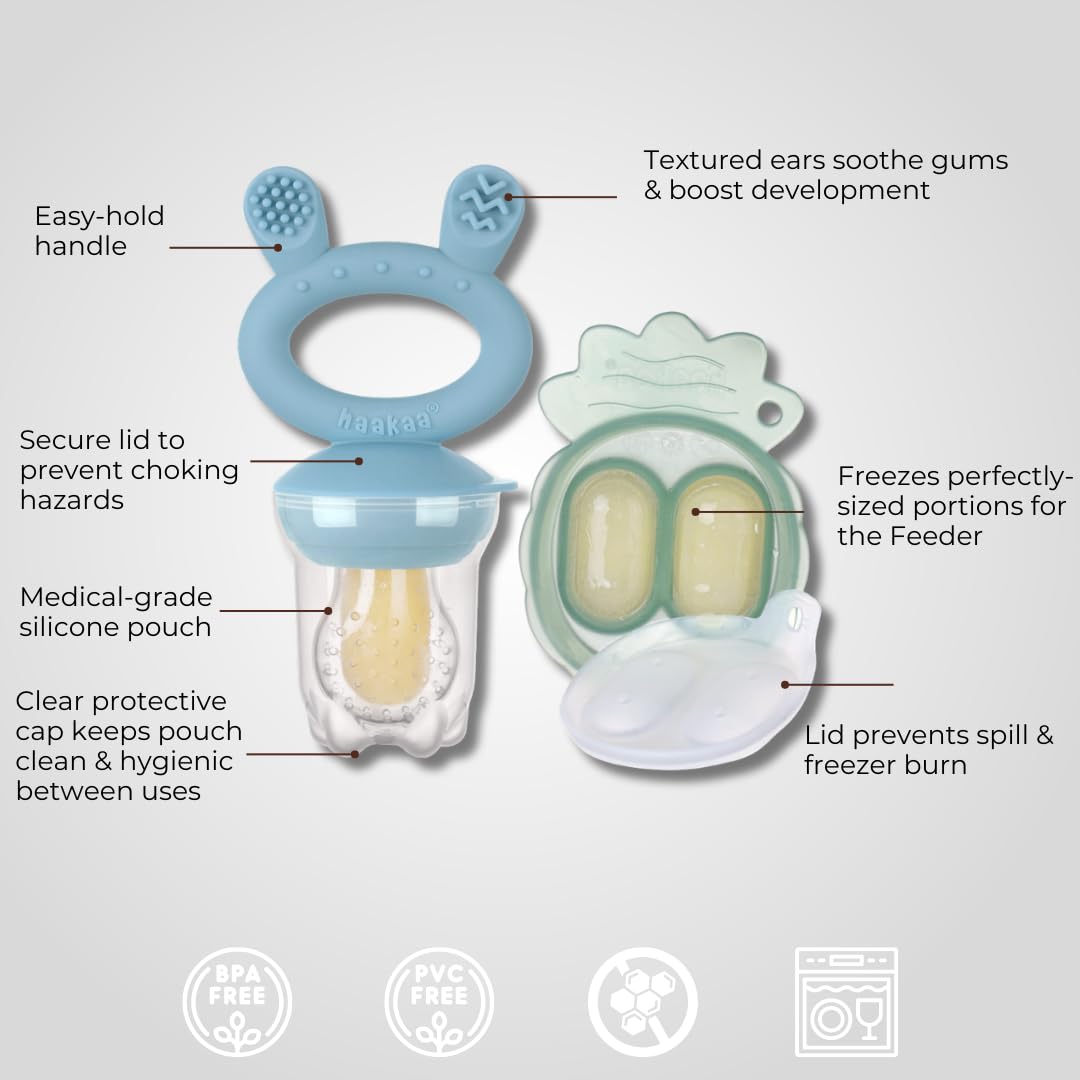 haakaa-freeze-n-feed-mini-combo-silicone-food-feeder-mini-nibble-tray image 4