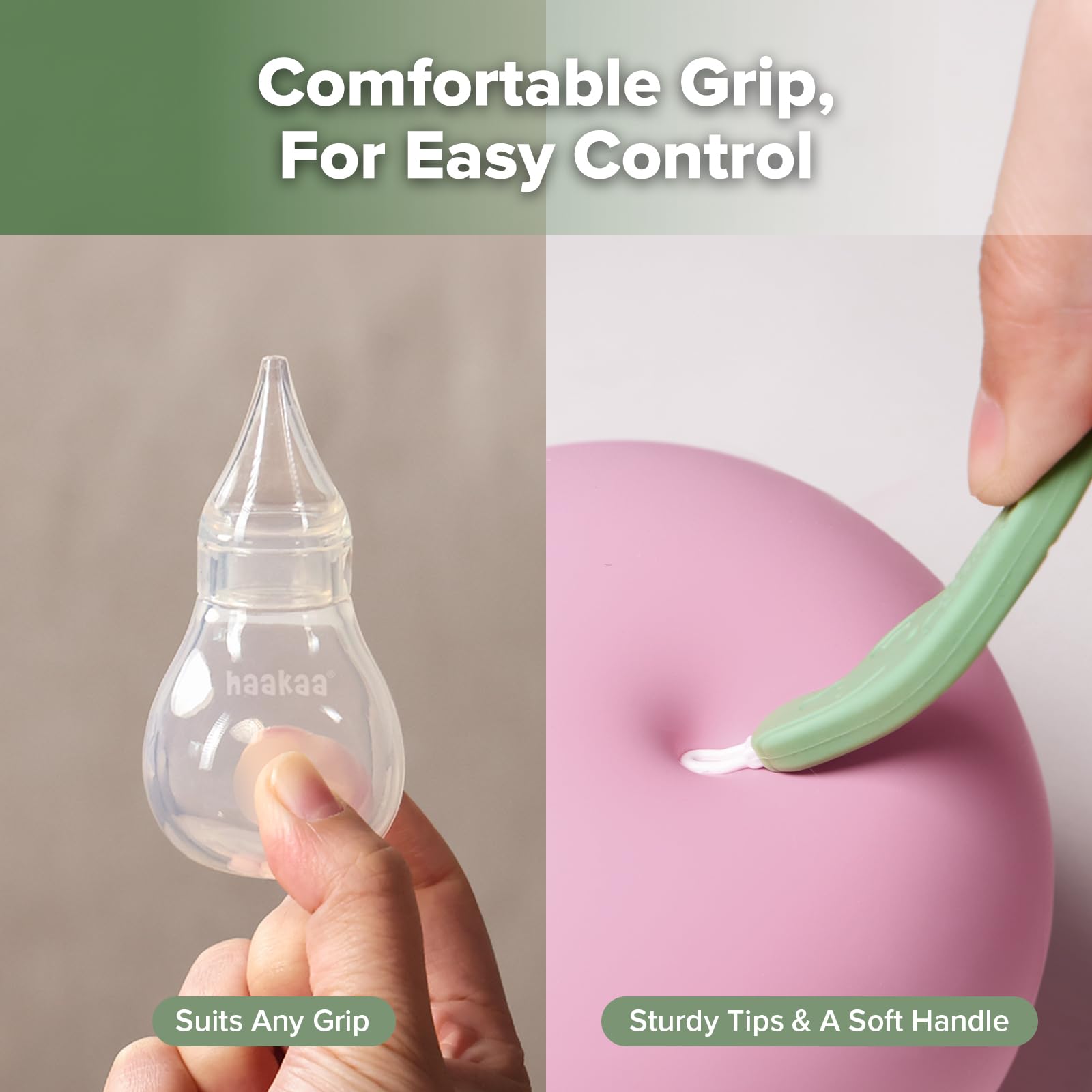 haakaa-nasal-care-essentials-combo-baby-nasal-aspirator-nose-picker-and-ear-clea image 7