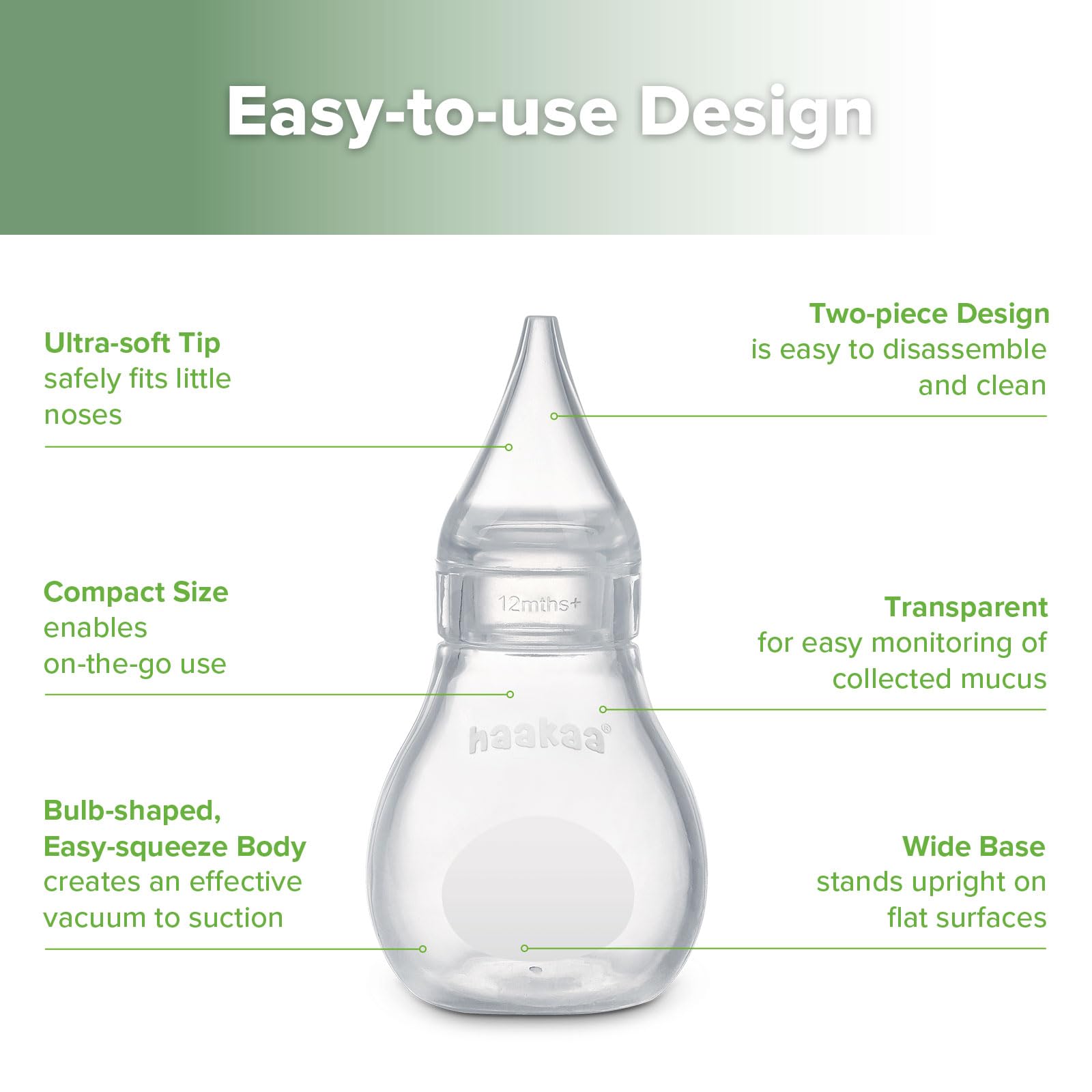 haakaa-silicone-baby-nasal-aspirator-easy-squeezy-nose-cleaner image 3
