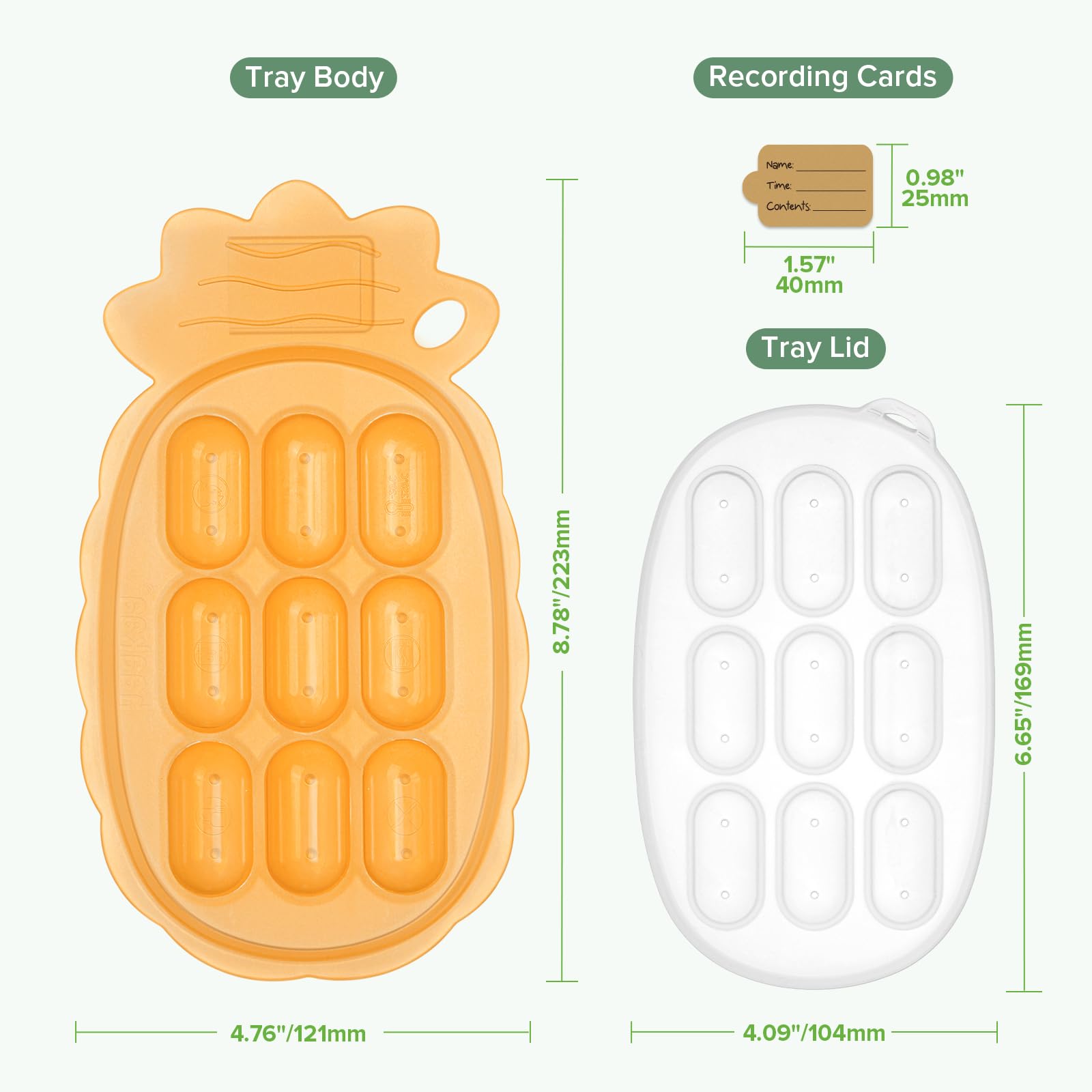 haakaa-silicone-nibble-freezer-tray-breastmilk-popsicle-mold-baby-food-freezer-t image 8