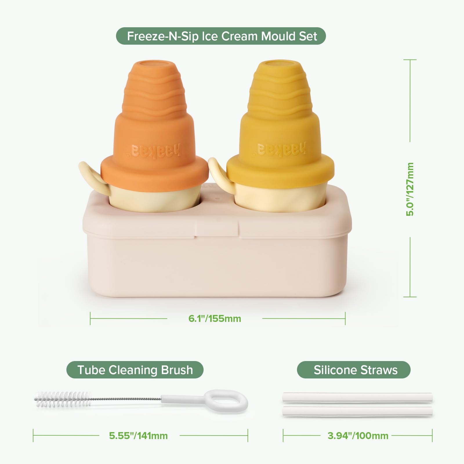 haakaa-ice-cream-cone-popsicle-mold-for-kids-homemade-frozen-treats-maker-bpa-fr image 8