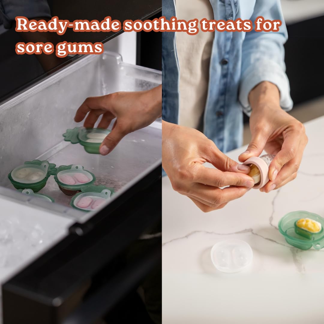 haakaa-freeze-n-feed-mini-combo-silicone-food-feeder-mini-nibble-tray image 3