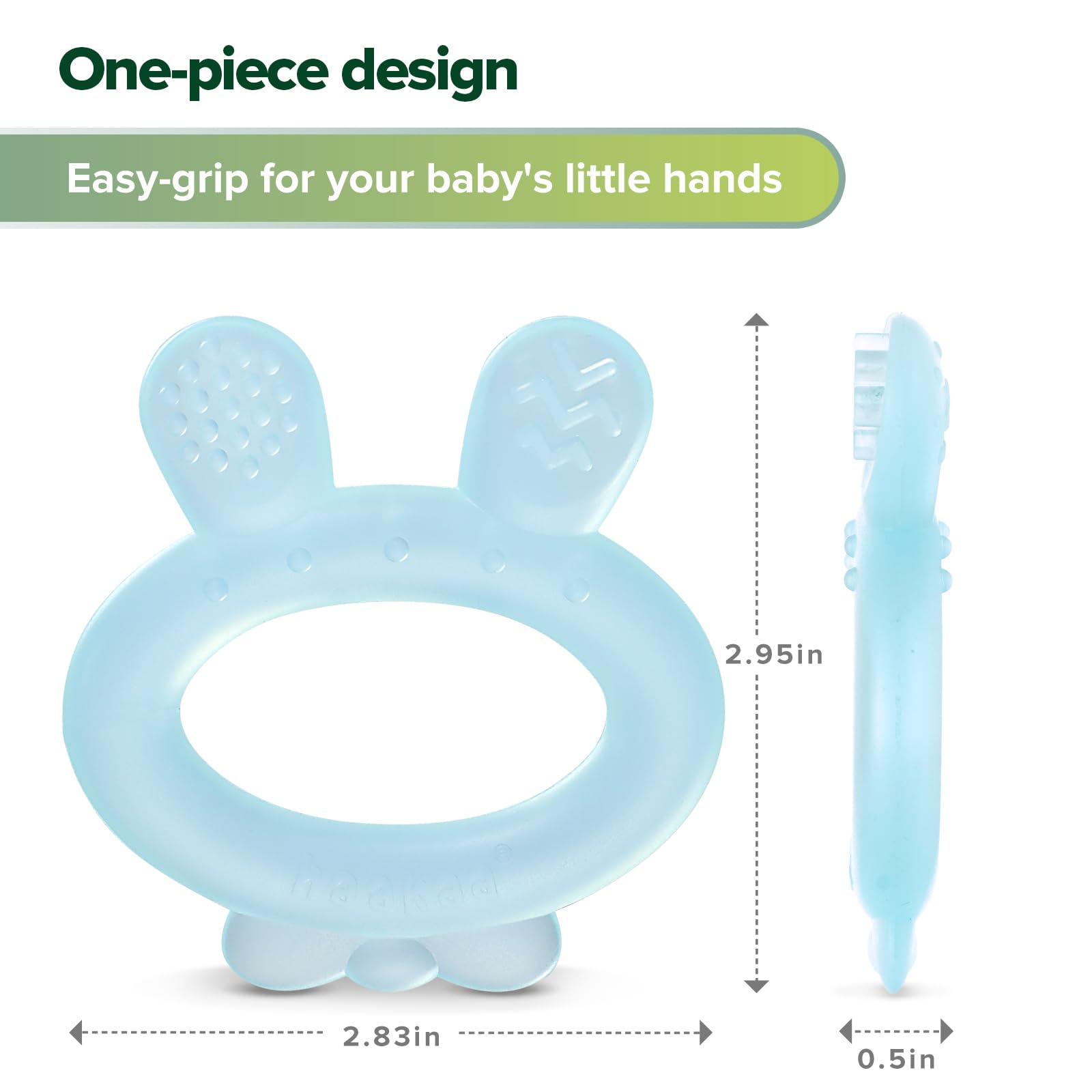 haakaa-rabbit-ear-frozen-baby-teether-100-silicone-freezer-safe-for-3-months-blu image 6