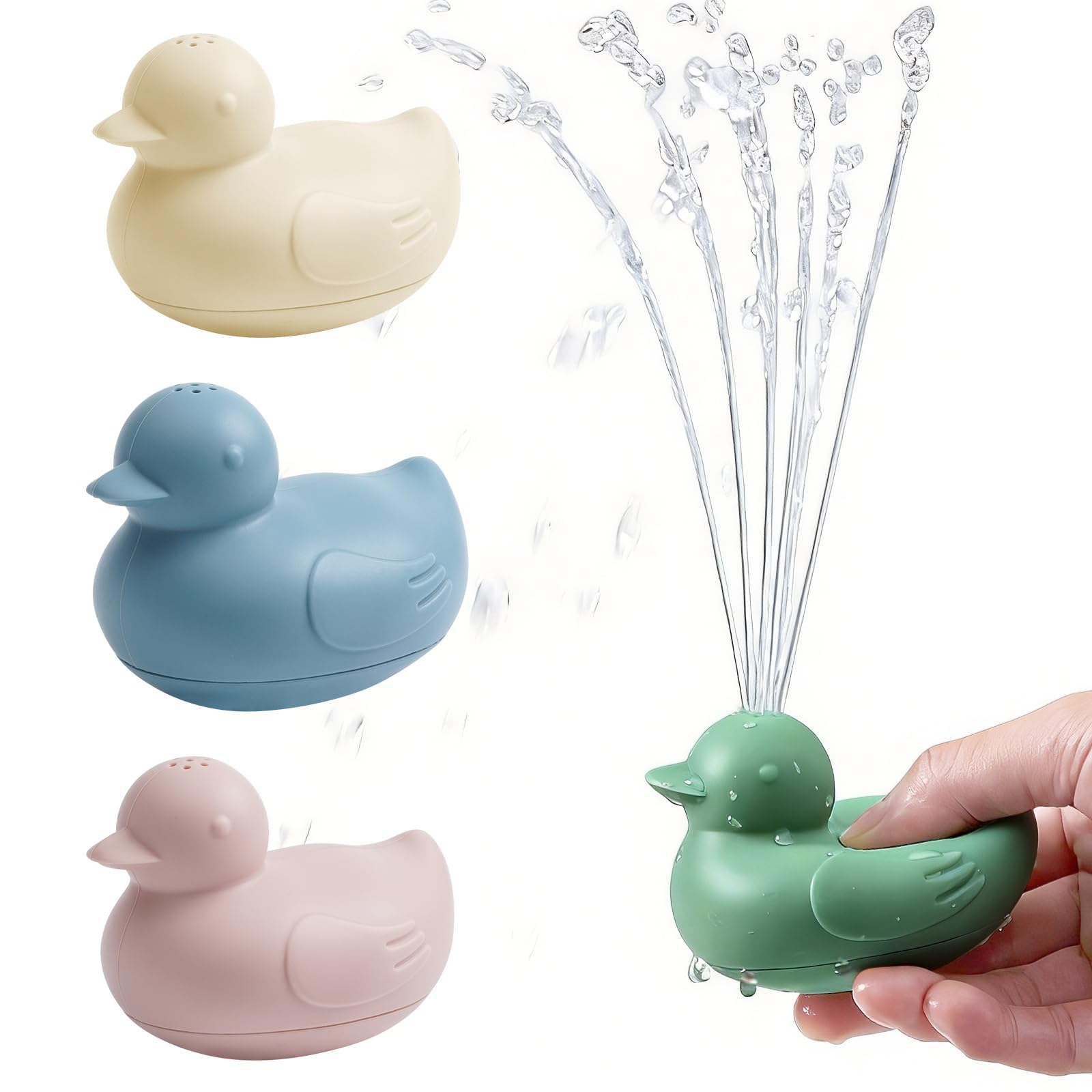 haakaa-dinky-splash-duck-silicone-bath-toy-detachable-mold-free-food-grade-silic image 1