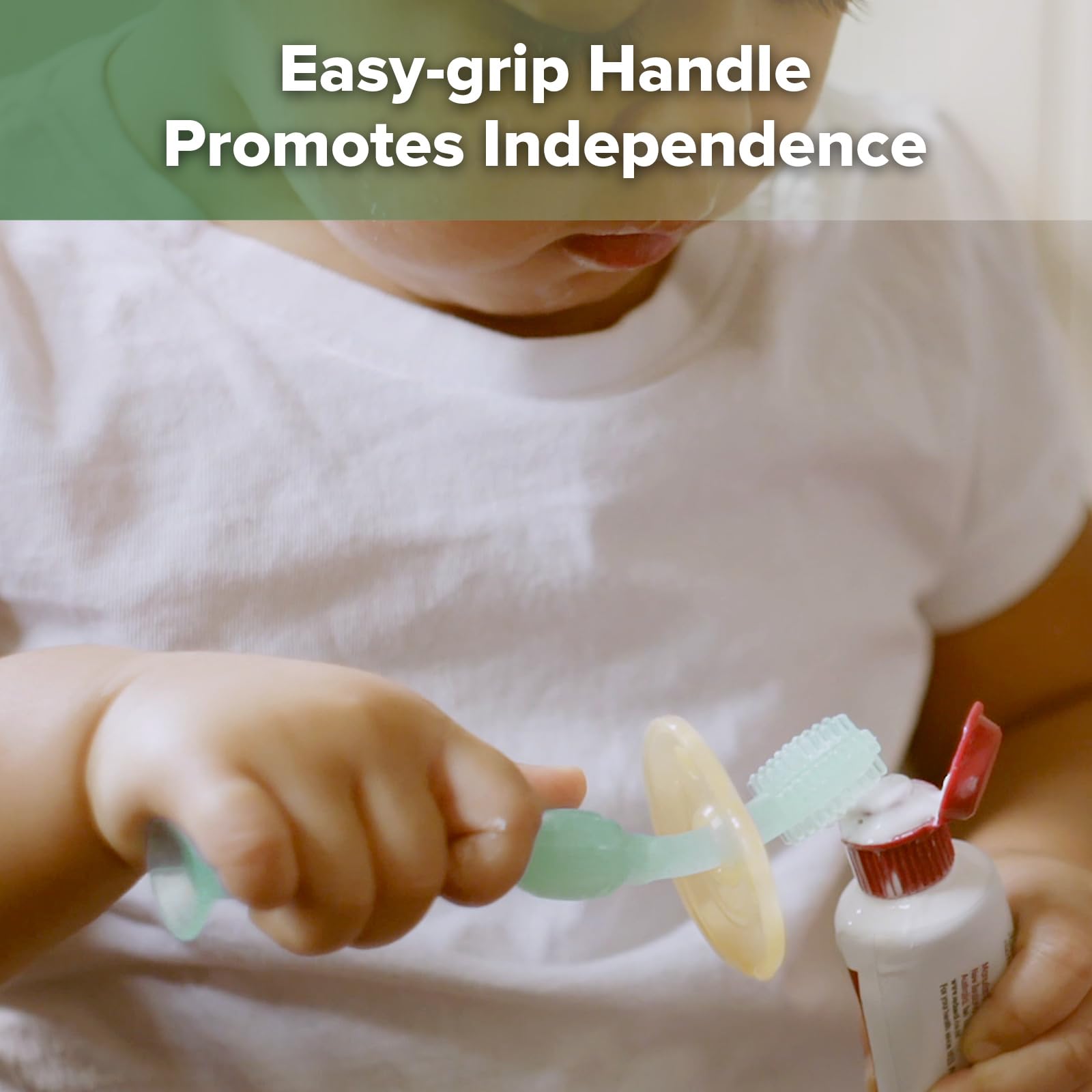 haakaa-360-baby-toothbrush-with-suction-base-blue image 4