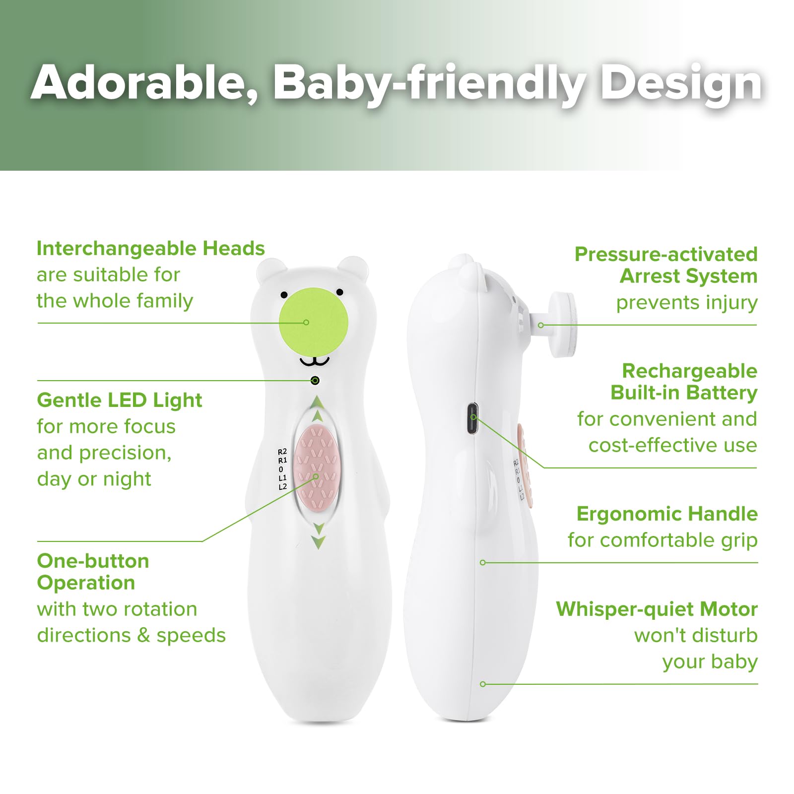 haakaa-rechargeable-baby-nail-file-electric-nail-trimmer-with-led-light-for-newb image 4