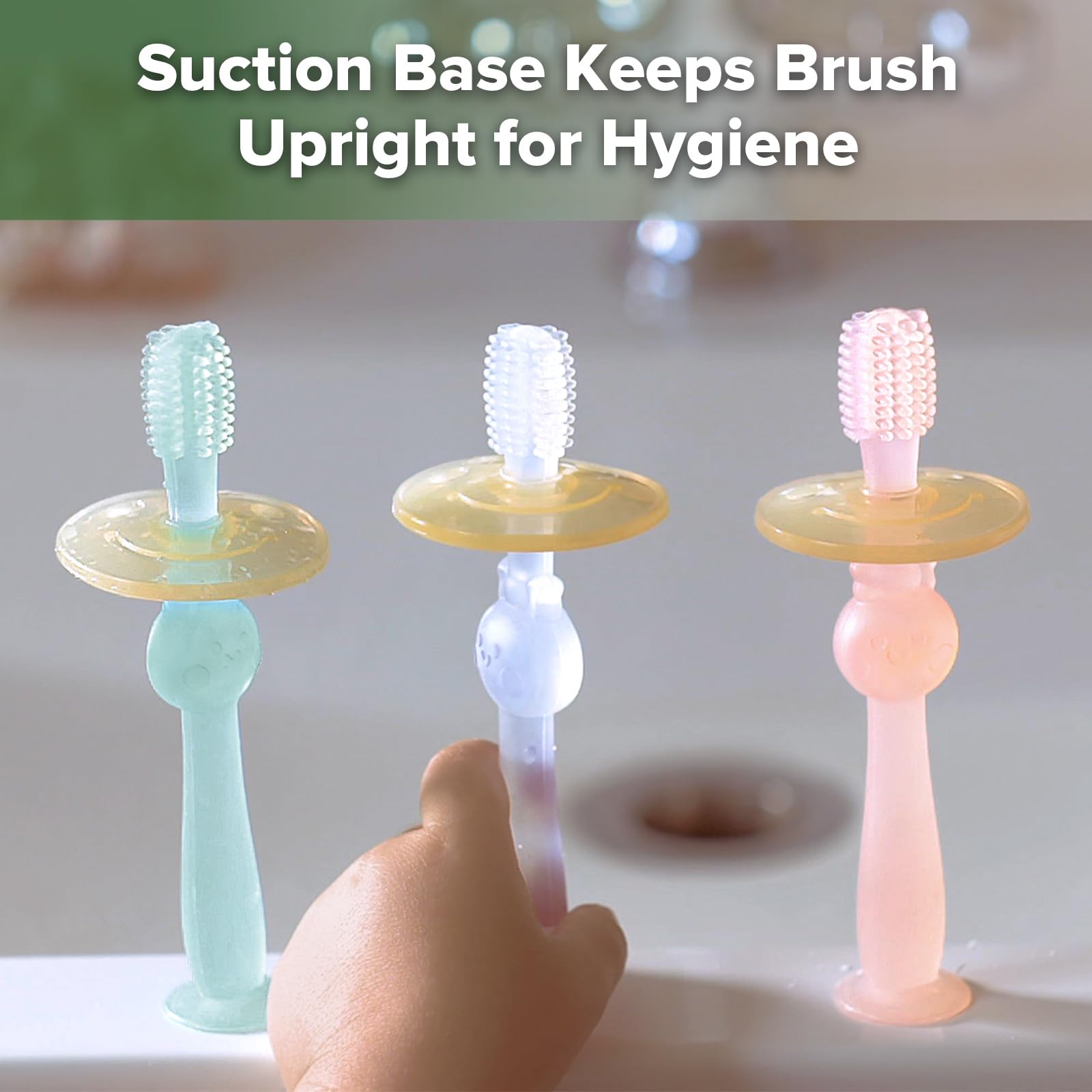 haakaa-360-baby-toothbrush-with-suction-base-blue image 5