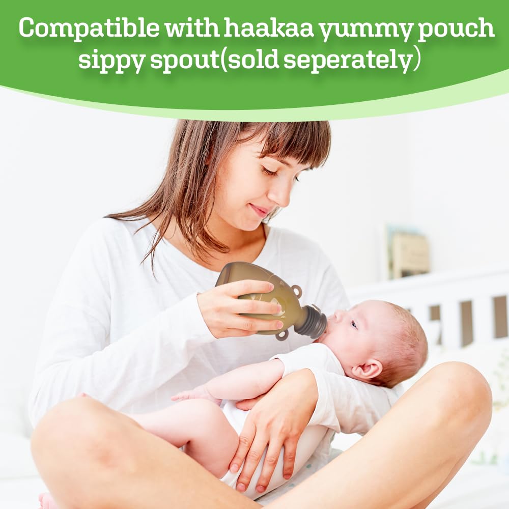 haakaa-happii-bear-silicone-breast-milk-storage-bag-reusable-baby-food-pouch-9-o image 8