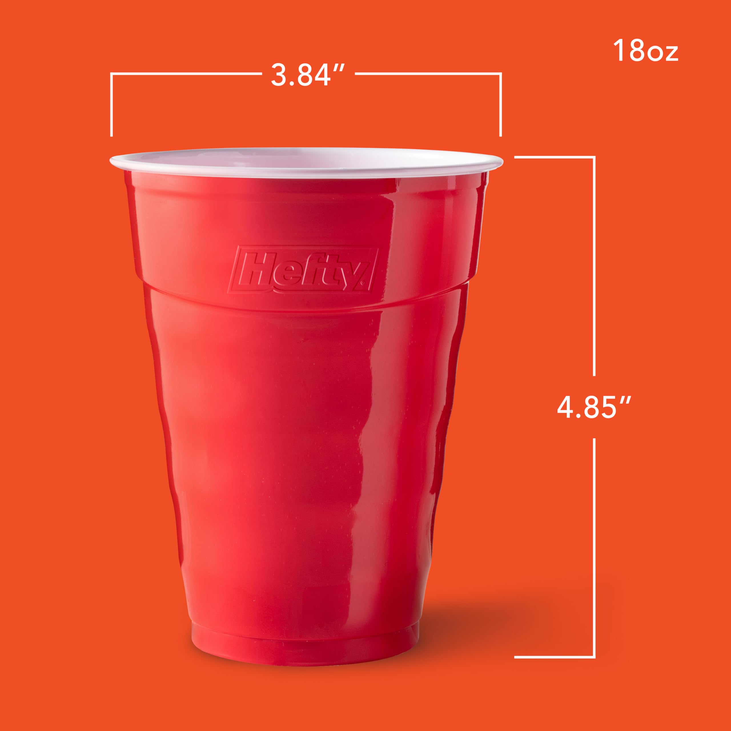 hefty-party-on-disposable-plastic-cups-18-oz-red-30-count-contoured-for-easy-gri image 2