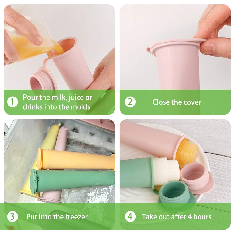 haakaa-silicone-popsicle-molds-for-kids-homemade-ice-pop-molds-4-pieces image 7