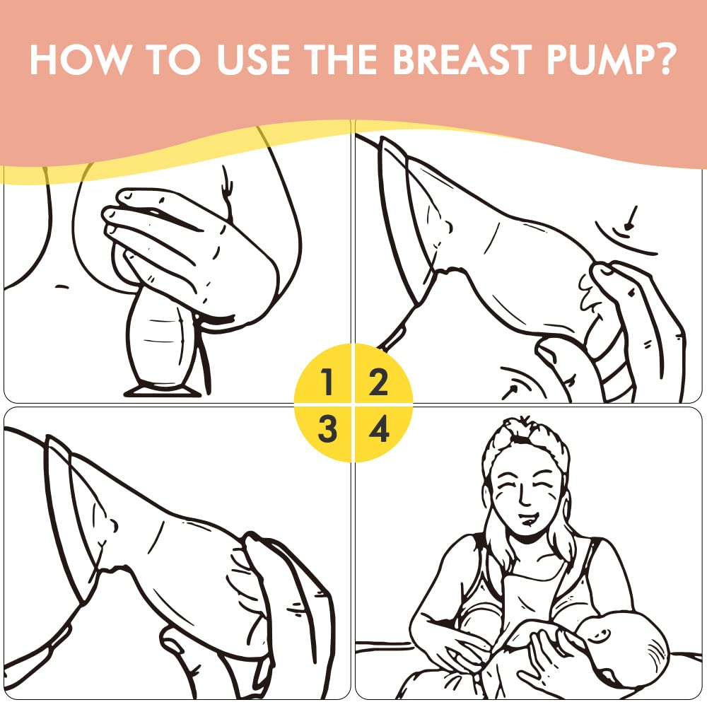 haakaa-manual-breast-pump-100ml-with-flower-stopper-silicone-lid-set image 6