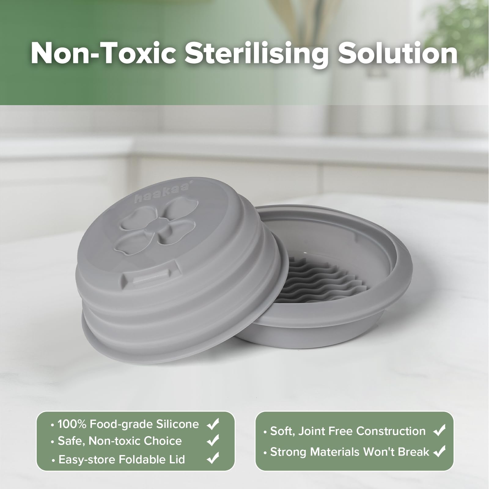 haakaa-multipurpose-silicone-microwave-bottle-sterilizer-steamer-food-grade-sili image 2