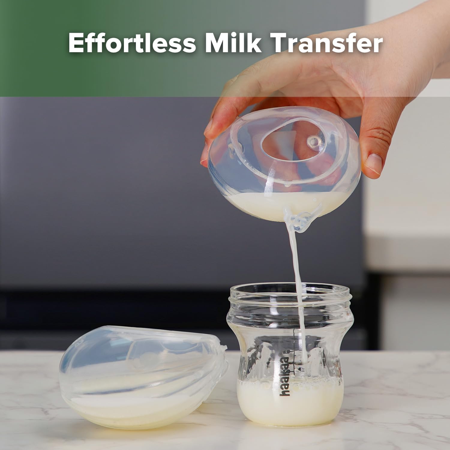 haakaa-milk-collector-set-shell-pump-ladybug-collector-combo-hands-free-wearable image 6