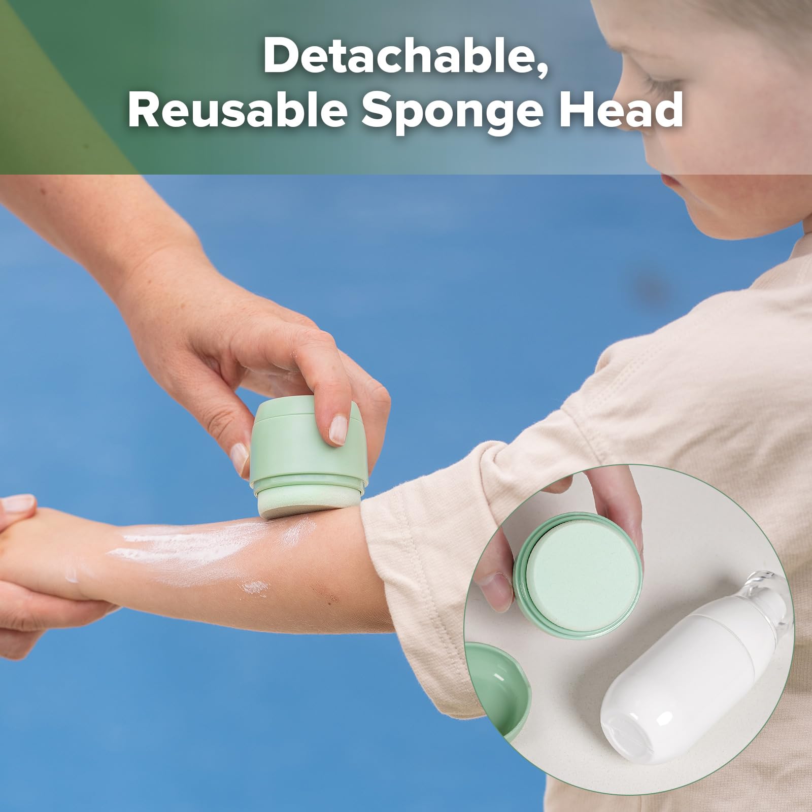 haakaa-sunscreen-applicator-for-kids-refillable-no-mess-sunblock-brush-with-soft image 4