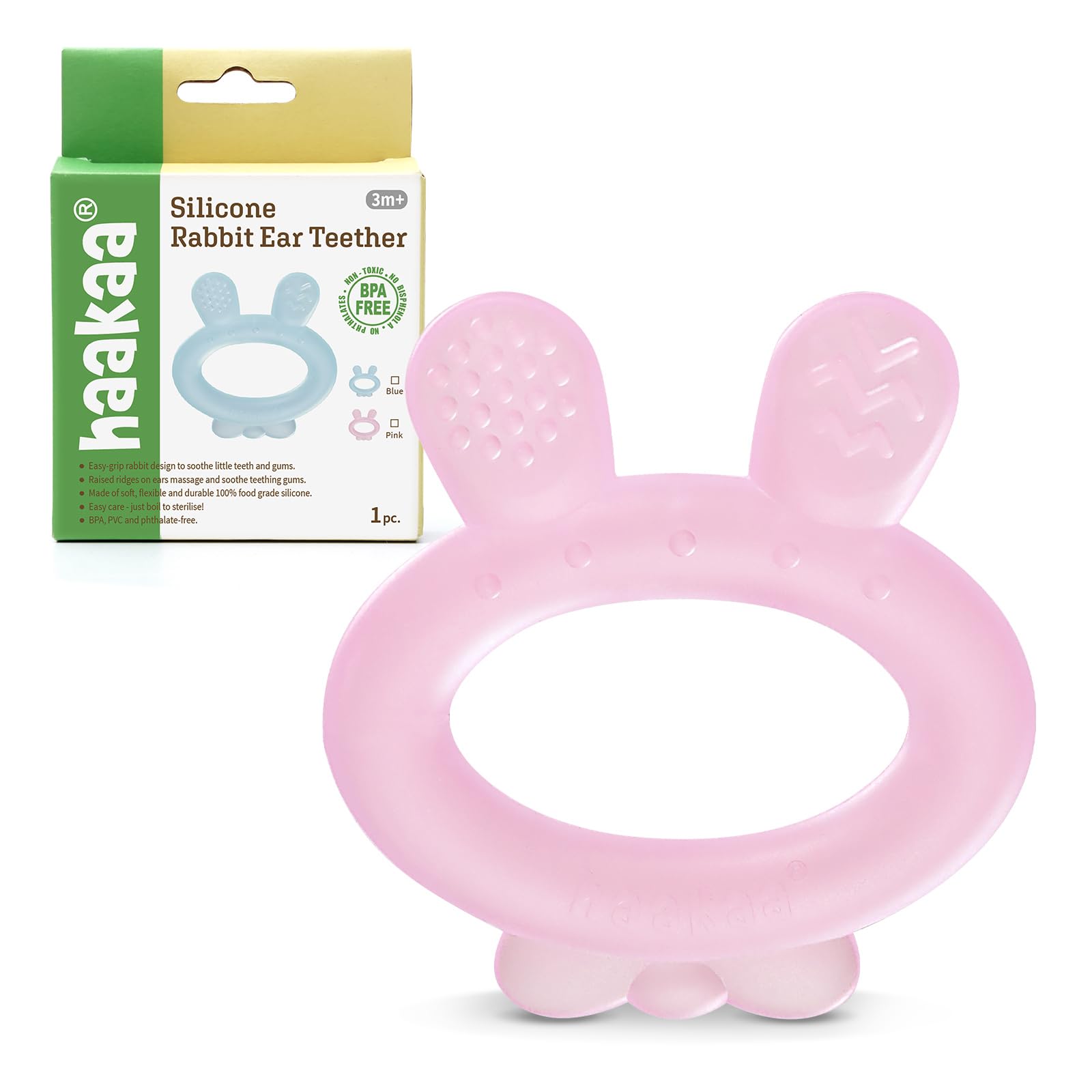haakaa-rabbit-ear-frozen-baby-teether-100-silicone-freezer-safe-for-3-months-blu image 7