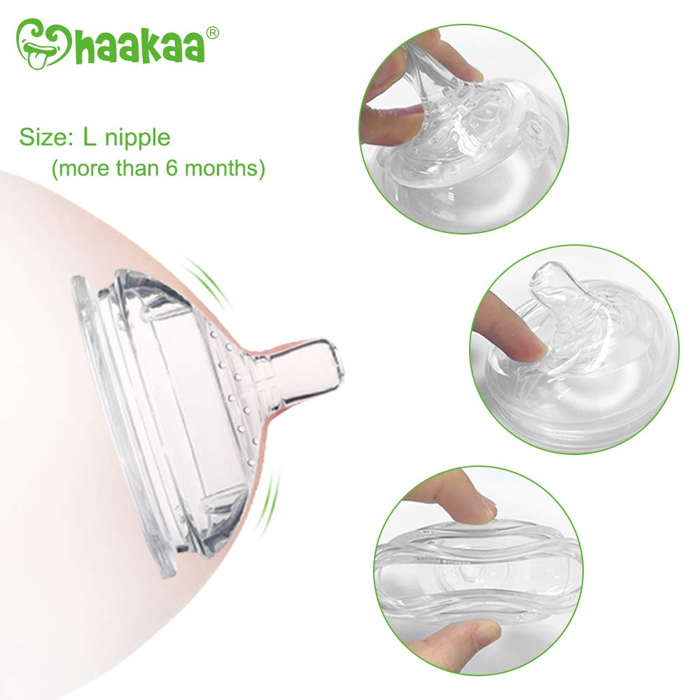 haakaa-manual-breast-pump-gen-3-8oz-250ml-multifunctional-set-with-bottle-teat-n image 6