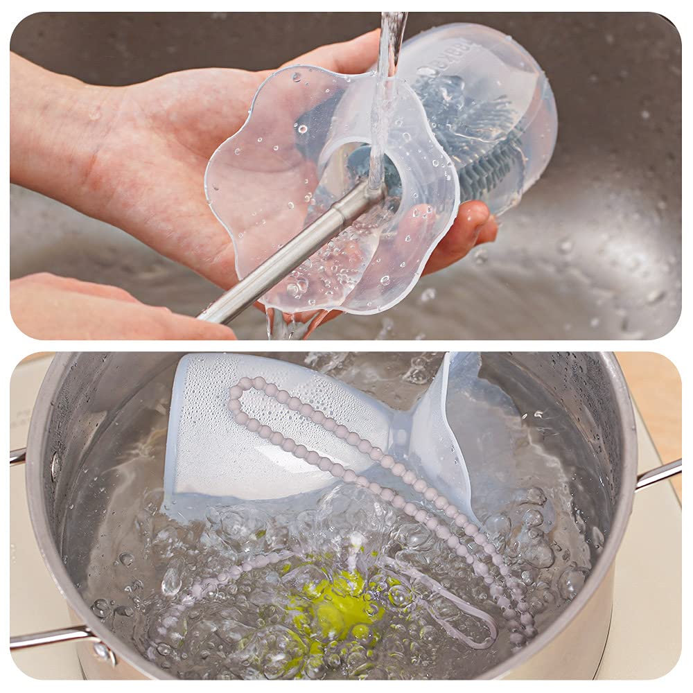 haakaa-manual-breast-pump-with-flower-stopper-silicone-strap-7oz-200ml-new-versi image 6