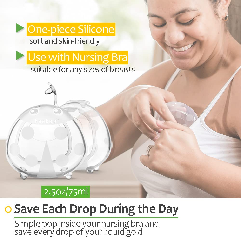 haakaa-manual-breast-pump-combo-4oz-100ml-with-suction-base-breast-shells-bpa-fr image 4