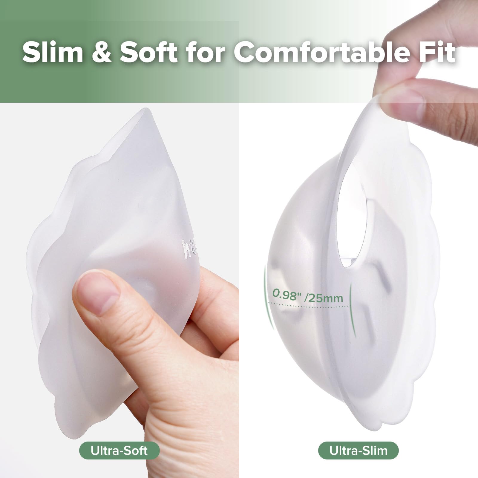 haakaa-petal-soft-silicone-milk-collector-discreet-leak-protection-breast-milk-s image 3