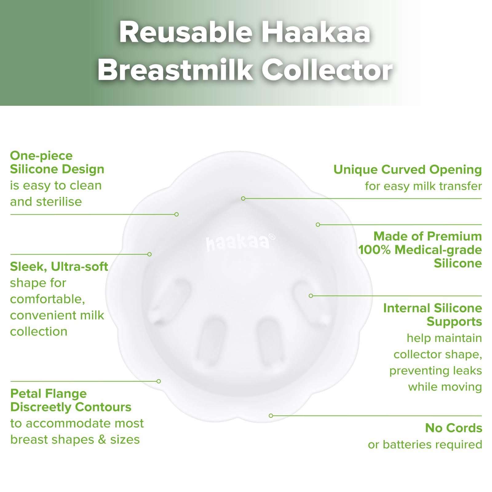 haakaa-petal-soft-silicone-milk-collector-discreet-leak-protection-breast-milk-s image 4