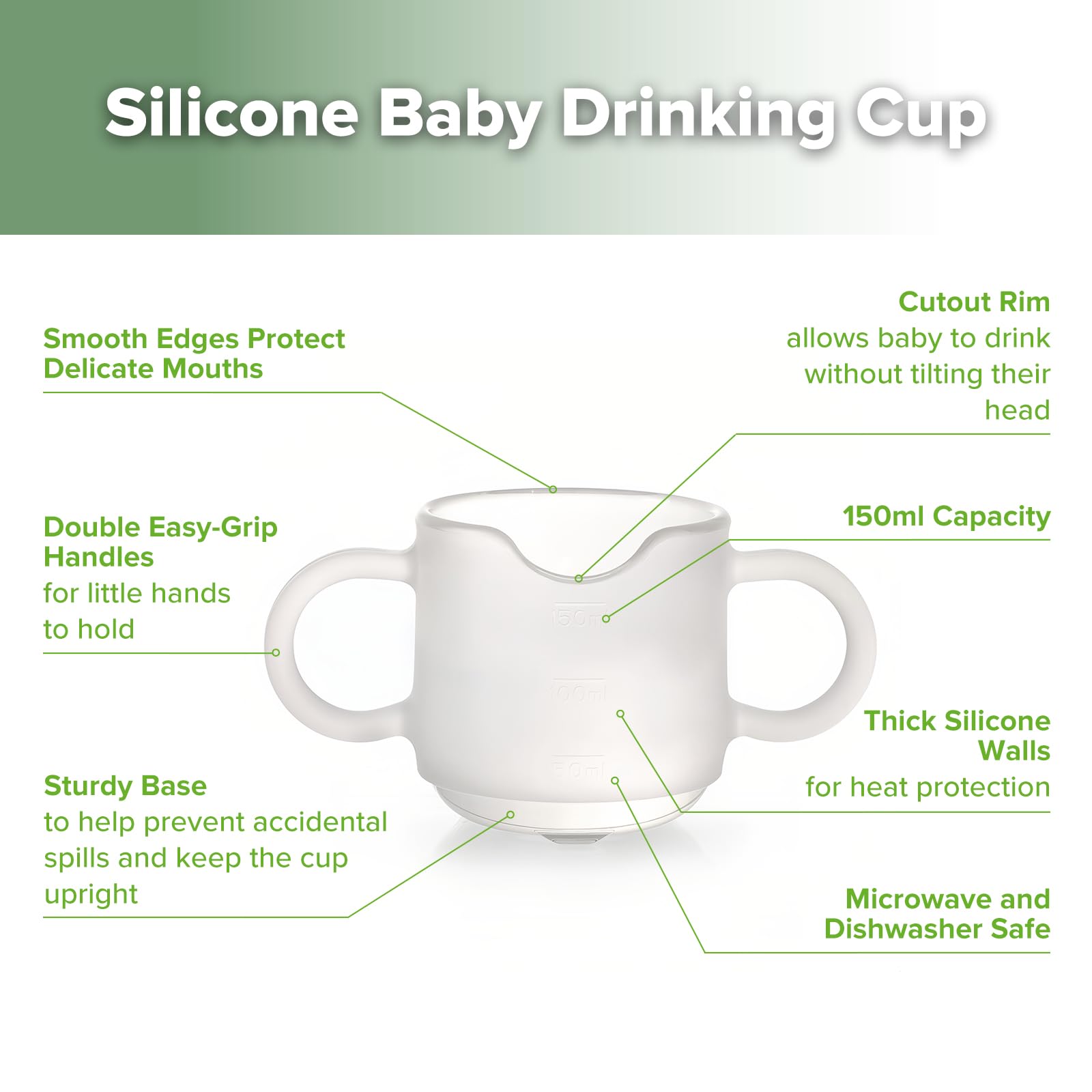 haakaa-silicone-toddler-cup-training-cup-for-babies-6m-bpa-free-5-ounce image 4