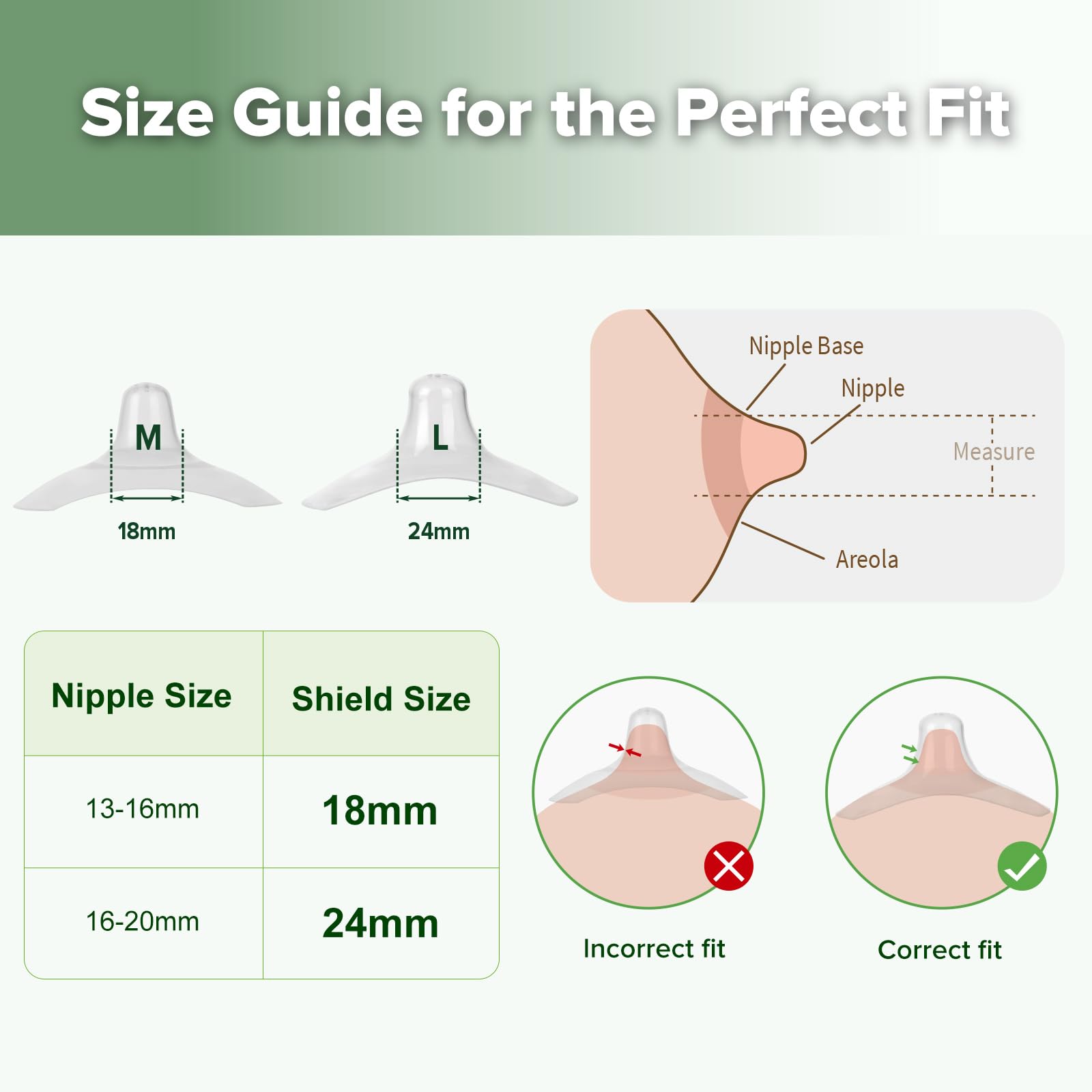 haakaa-nipple-shields-for-nursing-soft-silicone-with-carry-case-2-count image 4