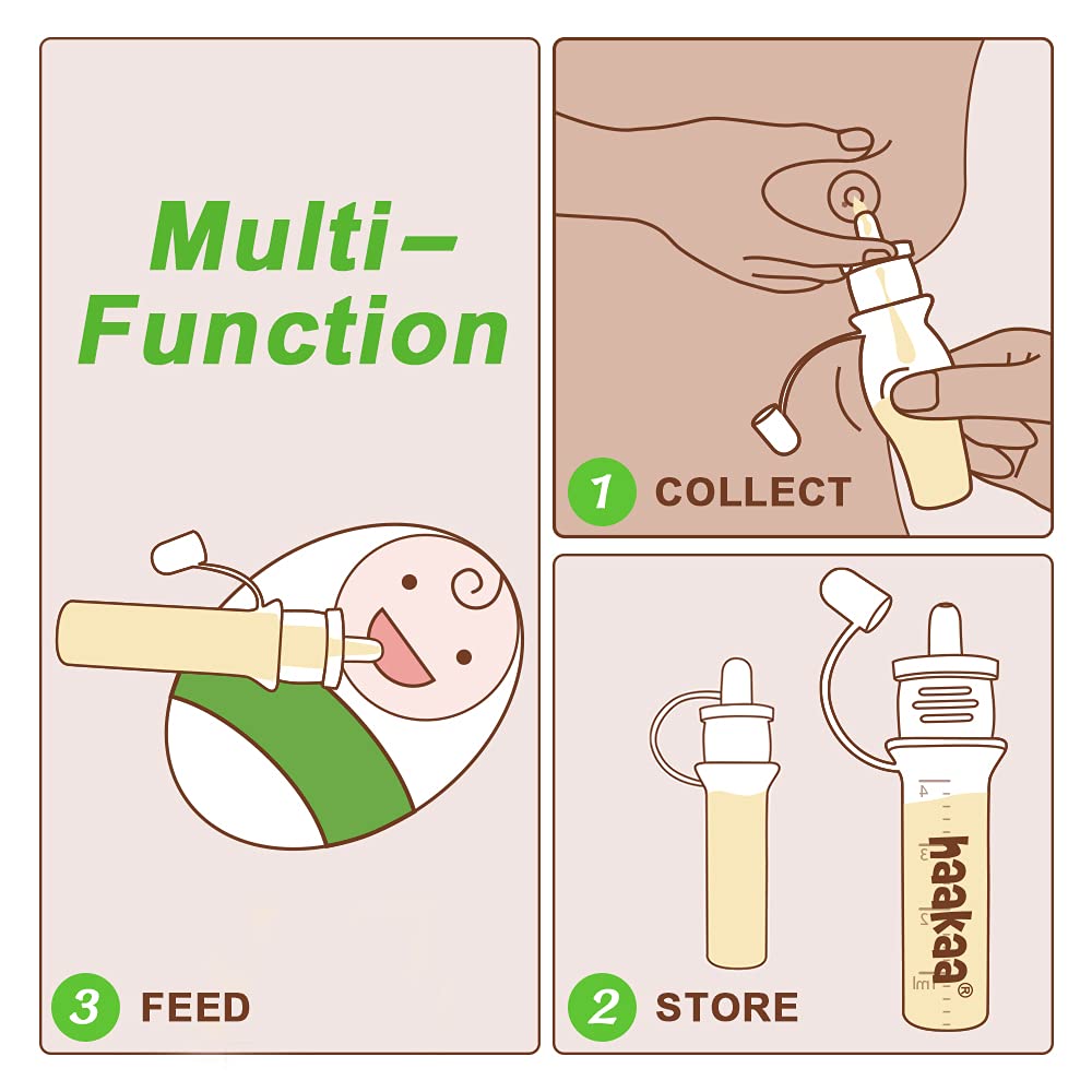 haakaa-gen-1-liquid-gold-starter-set-manual-breast-pump-4oz-100ml-2-colostrum-co image 5