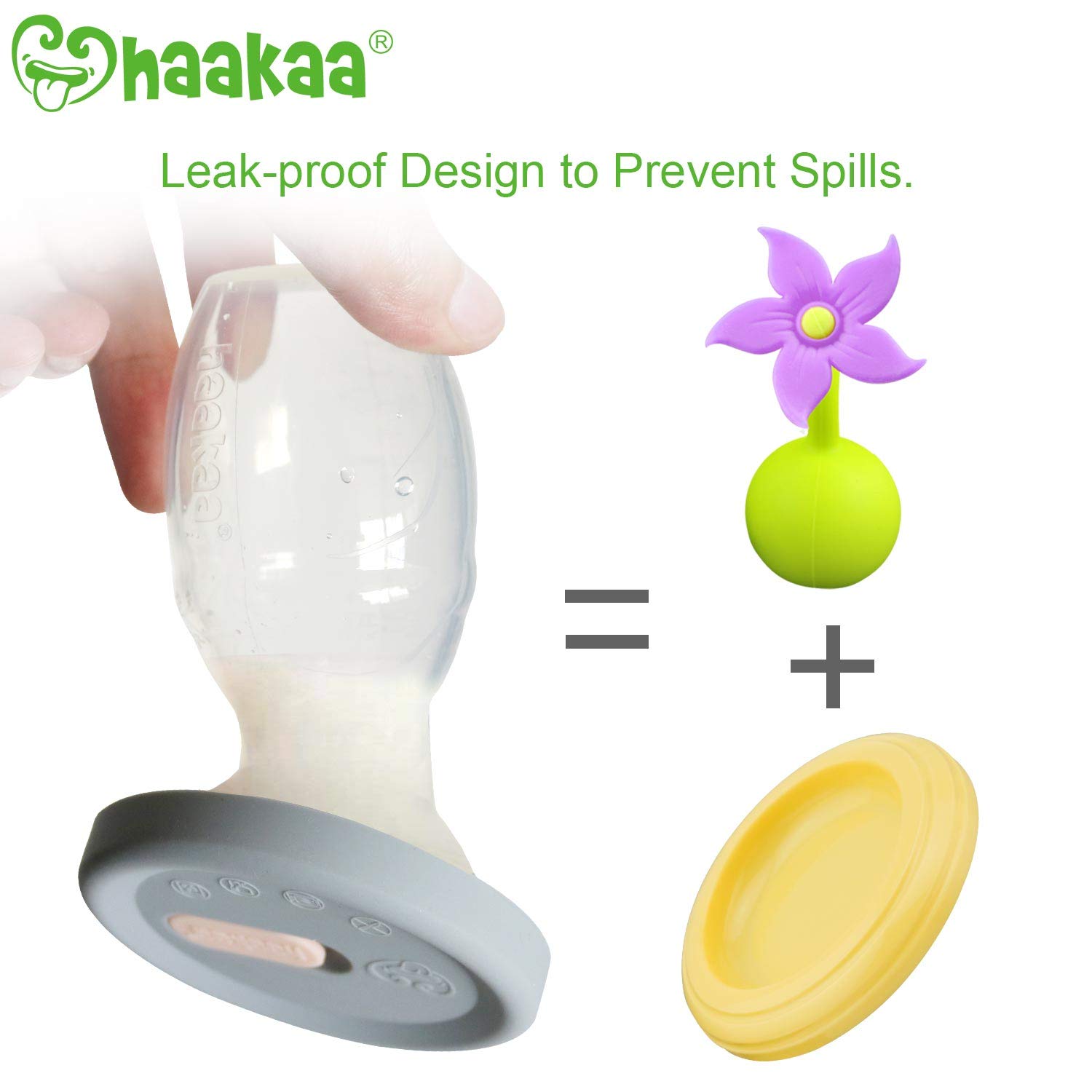 haakaa-manual-breast-pump-with-lid-and-breast-milk-collector-4oz-100ml image 7