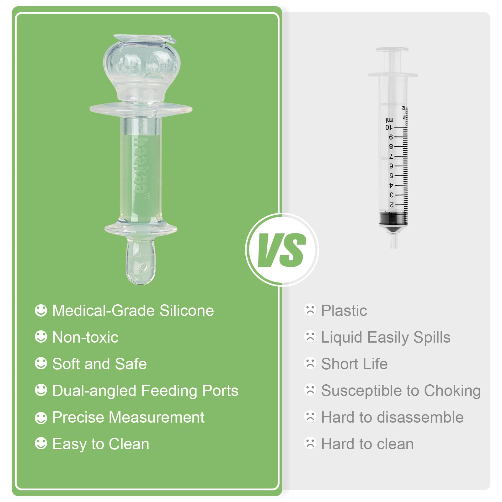 haakaa-baby-medicine-dispenser-silicone-syringe-with-dual-angled-ports-0m image 3