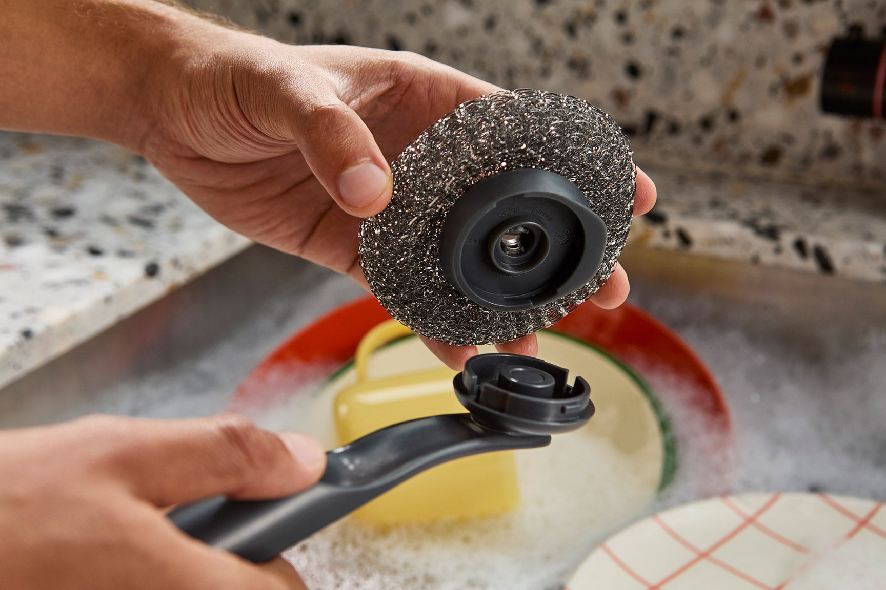 joseph-joseph-sinktech-2-piece-scourer-heads image 4
