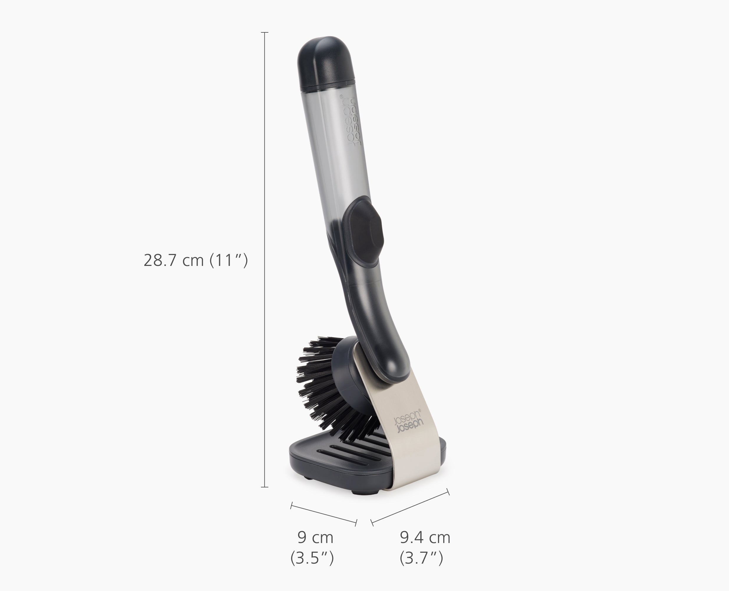 joseph-joseph-sinktech-soap-dispensing-washing-up-brush-with-steel-stand image 7