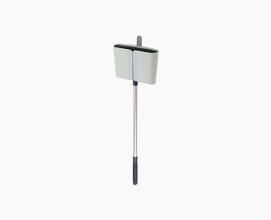 joseph-joseph-cleanstore-wall-mounted-broom-with-telescopic-pole-and-bristle-com image 1