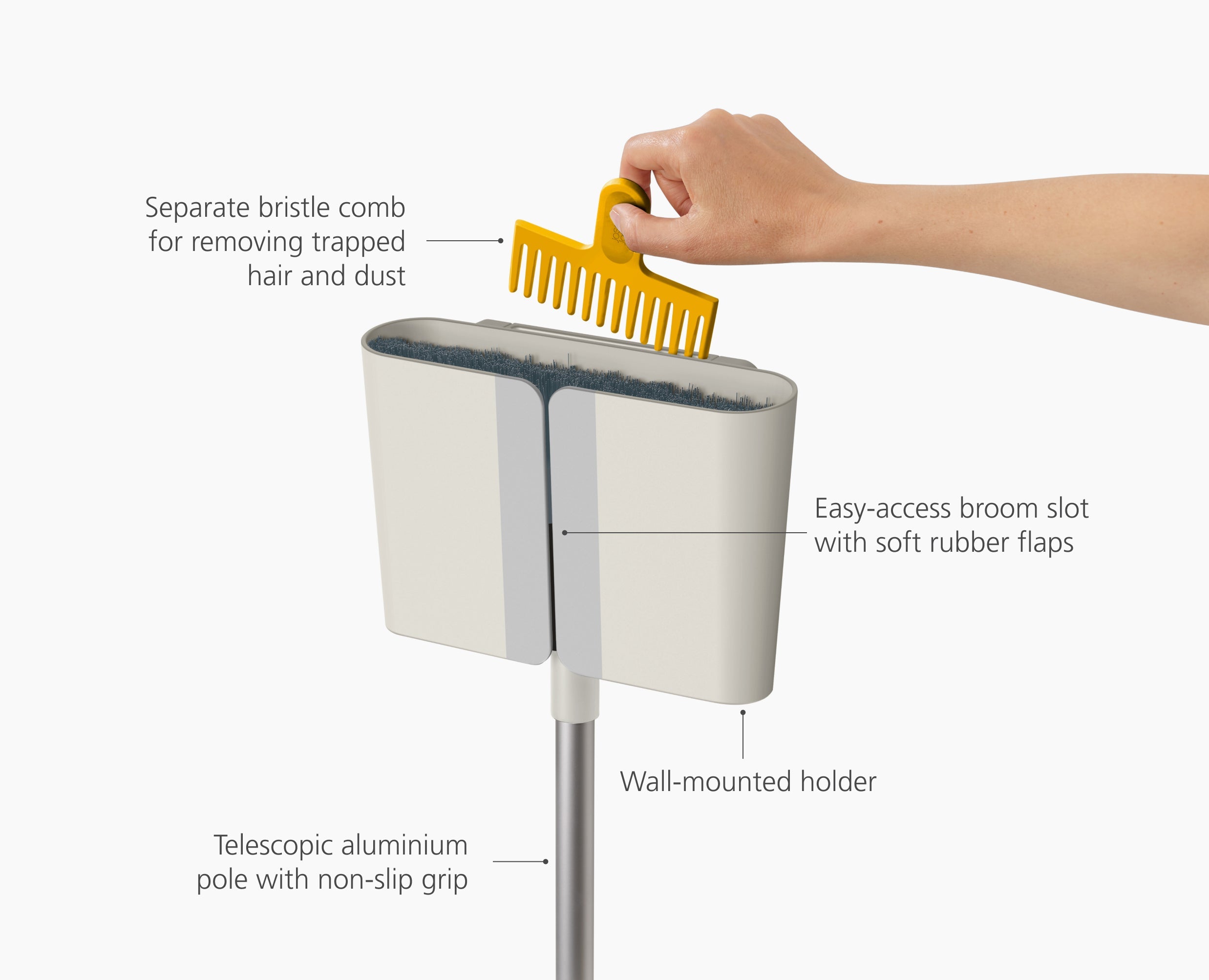 joseph-joseph-cleantech-wall-mounted-broom image 6