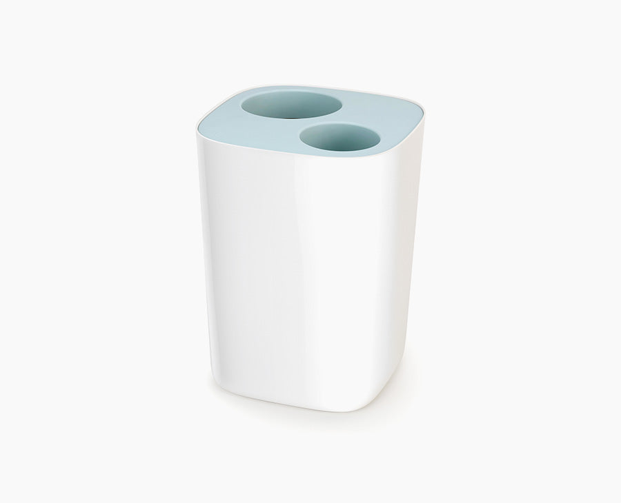 joseph-joseph-split-8l-light-blue-waste-recycling-bin image 1