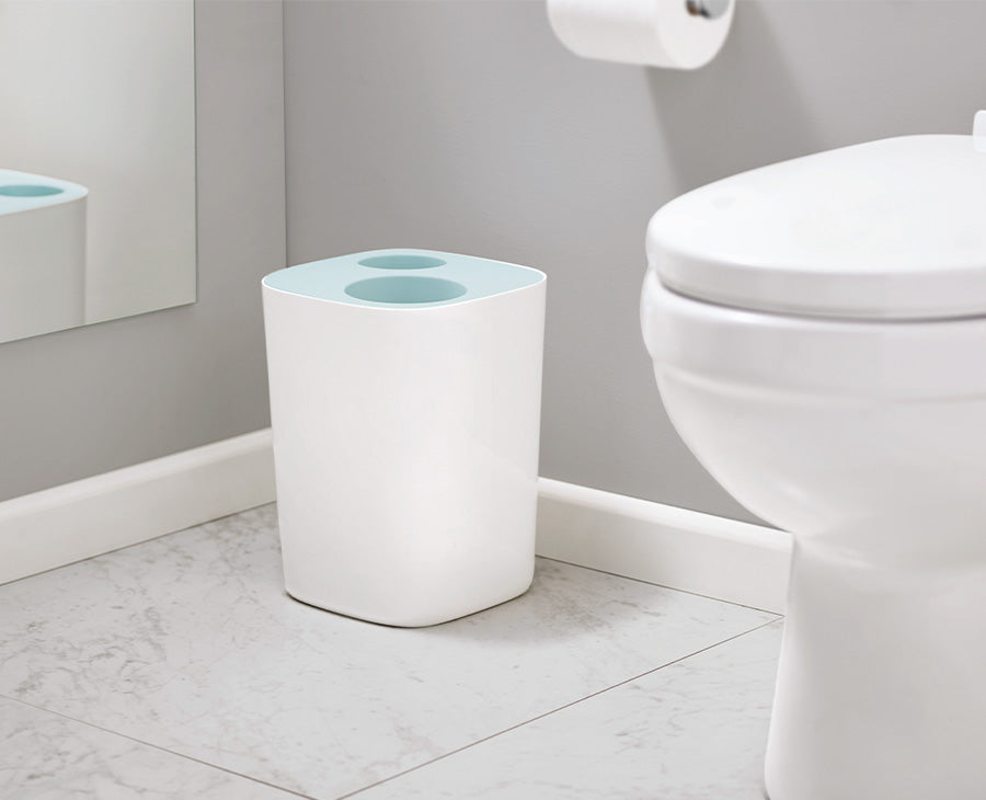joseph-joseph-split-8l-light-blue-waste-recycling-bin image 2